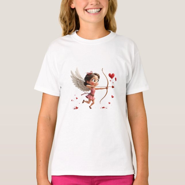 cupid girl T-Shirt (Front)