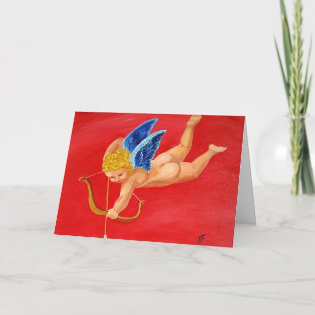 CUPID  Greeting Card (Front)