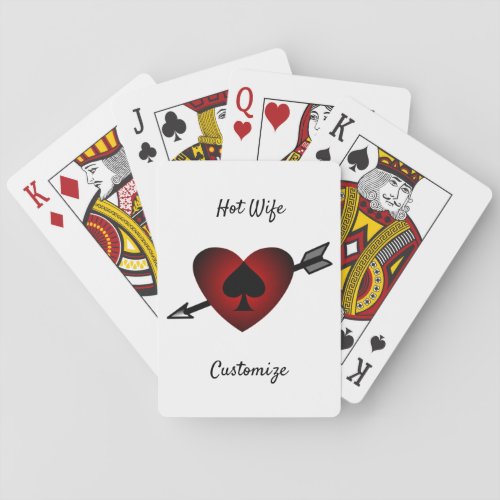 Cupid Heart Black Spade Thunder_Cove Playing Cards