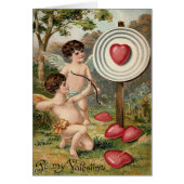 Cupid Heart Bow Arrow Target Field (Front)