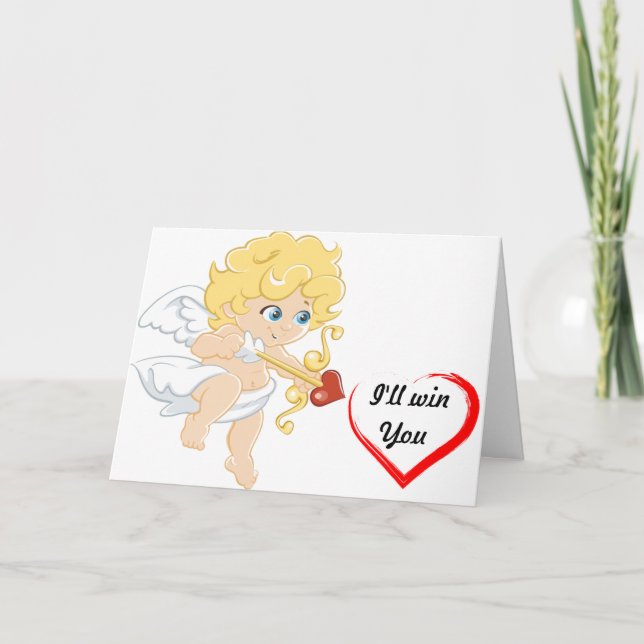Cupid Holiday Card (Front)