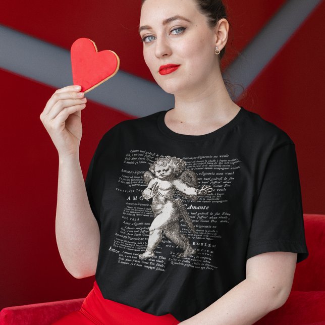 Cupid in Love Romantic Vintage T-Shirt (Creator Uploaded)
