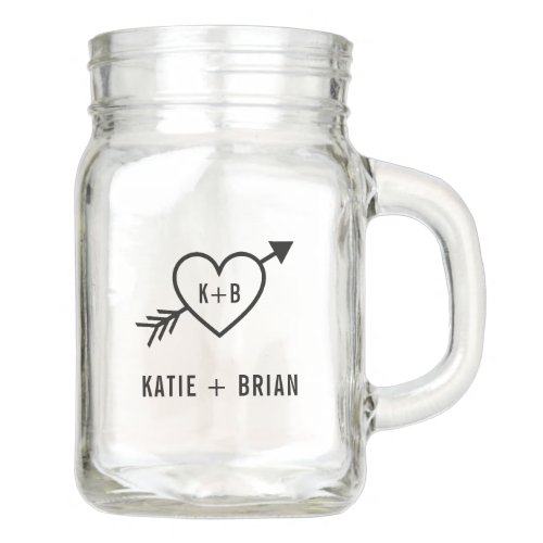 Cupid Initials Personalized Wedding Favors