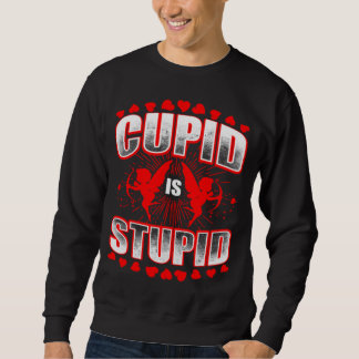 Cupid Is Stupid Gift Sweatshirt
