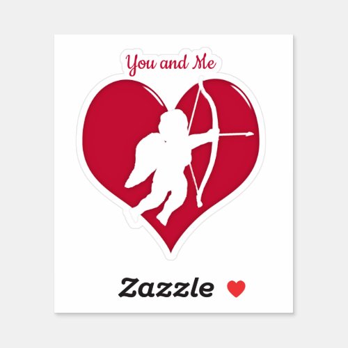 Cupid Love Valentines Day  Sticker