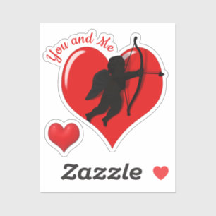 Cupid Love Valentine's Day  Sticker