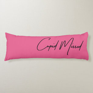 Cupid Missed–Sarcastic Anti-Valentine’s Gift Body Pillow