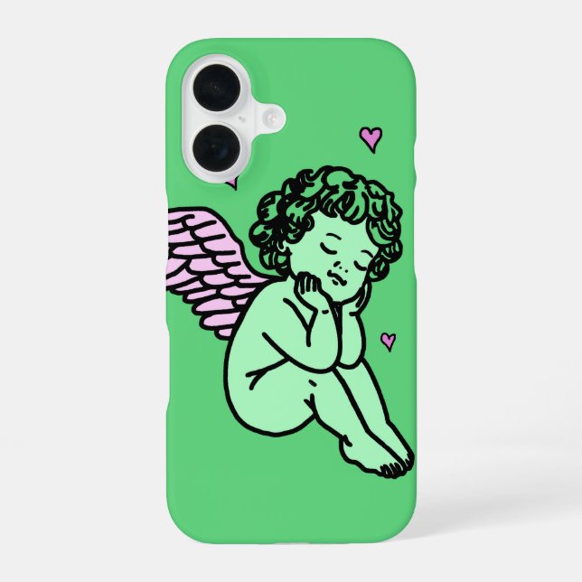 Cupid Pattern  Iphone Case (Back)