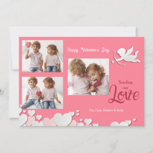 Cupid Photo Valentines Day Card