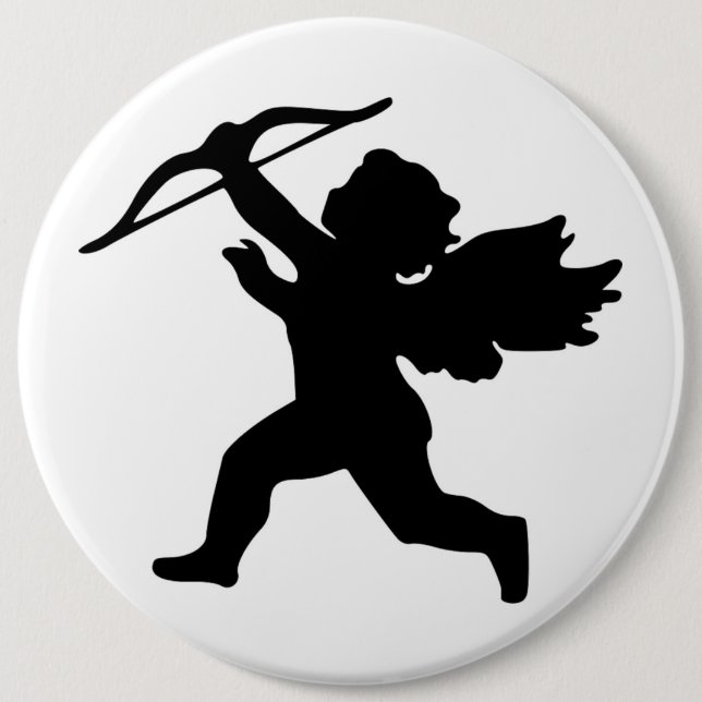 CUPID PINBACK BUTTON (Front)