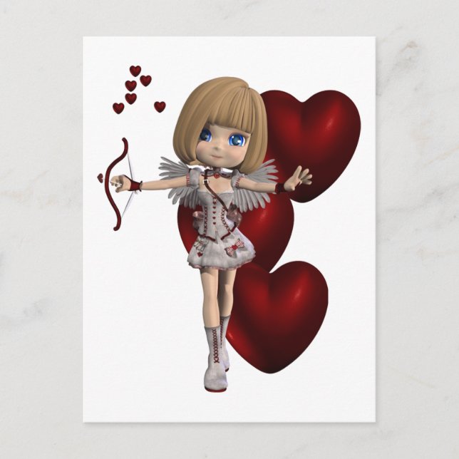 Cupid Postcard (Front)
