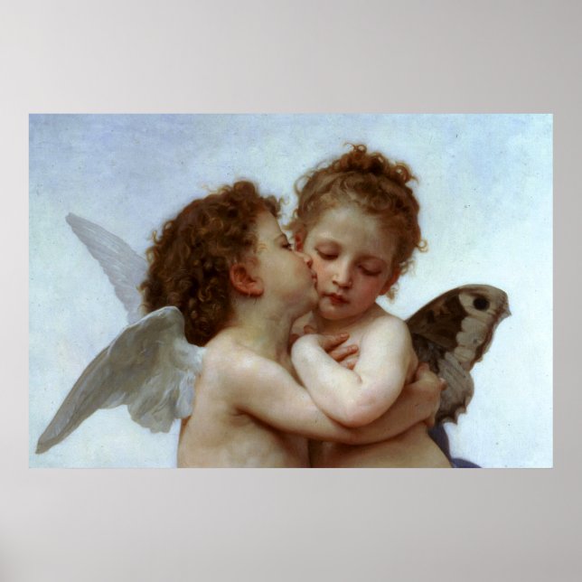 Cupid & Psyche as Children Poster (Front)