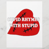 Cupid Rhymes With Stupid (Front)