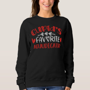 Cupid S Favorite Adjudicator Romance Couples Men W Sweatshirt