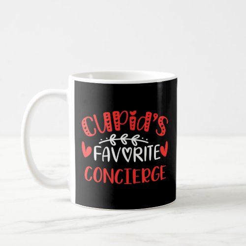 Cupid S Favorite Concierge Romance Couples Men Wom Coffee Mug