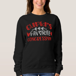 Cupid S Favorite Congressman Romance Couples Men W Sweatshirt