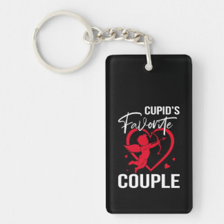 Cupid’s Favorite Couple - Funny Valentine’s Day Keychain
