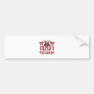 Cupid’s Favorite President Valentine Trump Bumper Sticker