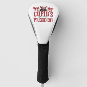 Cupid’s Favorite President Valentine Trump Golf Head Cover