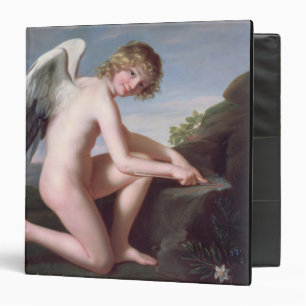 Cupid sharpening his arrows, 1798 (oil on canvas) binder
