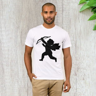 Cupid Silhouette Mens T-Shirt