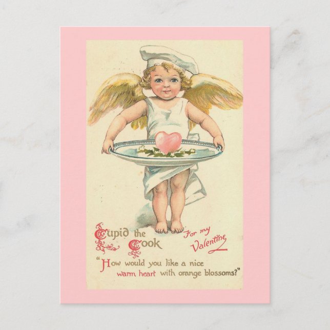 Cupid the Cook Postcard (Front)