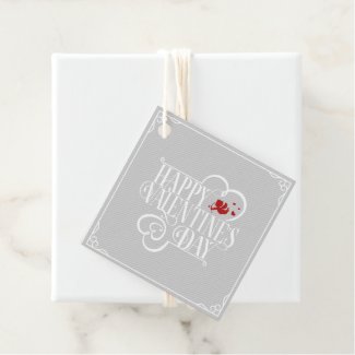 Cupid Typography Valentine's Day White ID736