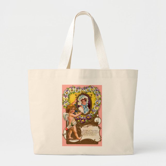 Cupid Vintage Valentine’s Day Bag (Front)