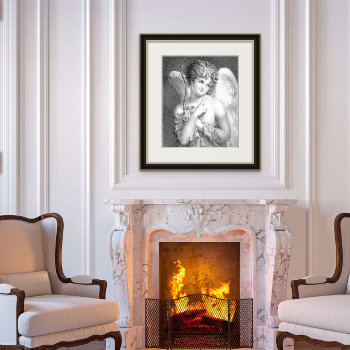 Cupid Warns Of Love Poster by AntiqueImages at Zazzle