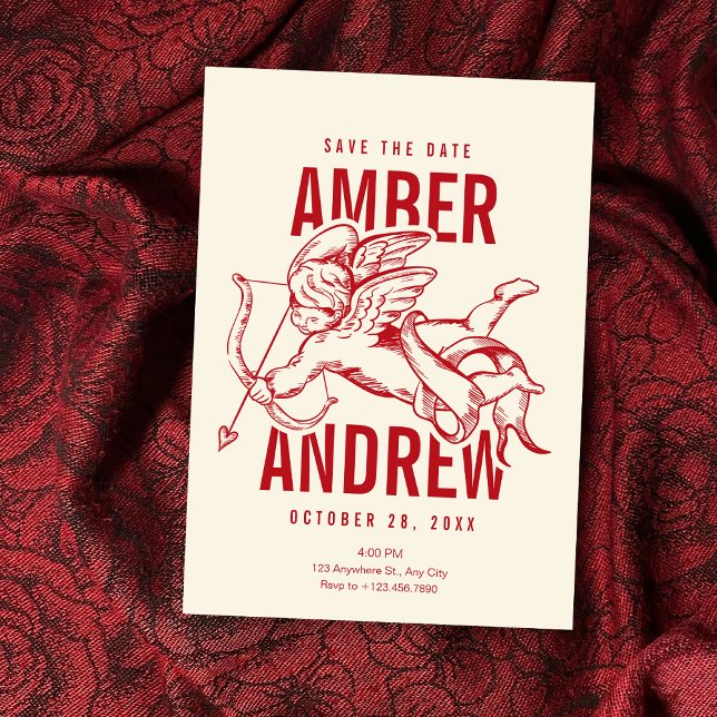 Cupid wedding save the date (Creator Uploaded)