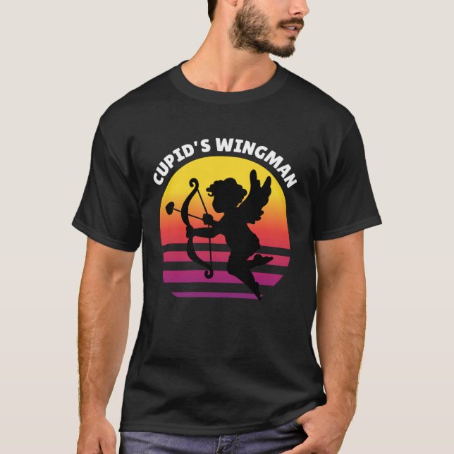 Cupid Wingman  Cupid T-Shirt (Front)