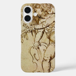 Cupid with a Violin by Domenico Campagnola iPhone 16 Case