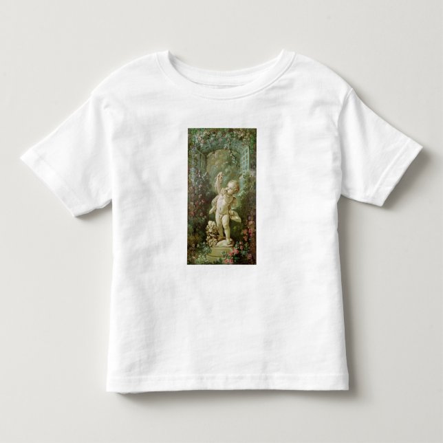 Cupid with Grapes Toddler T-shirt (Front)
