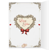 Cupid with heart near the window. (Inside (Left))