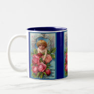 Cupid With Roses Valentine's Mug