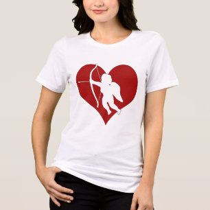 Cupid Within a Heart Tri-Blend Shirt