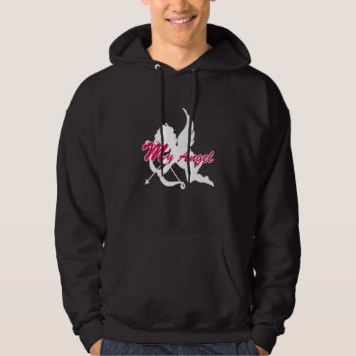 Cupid You Are My Angel Hoodie