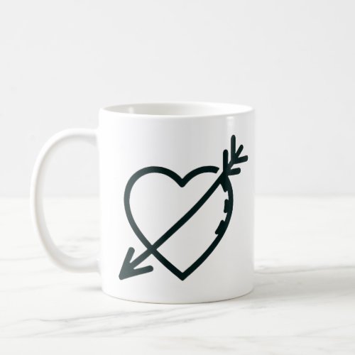 Cupids Arrow  Coffee Mug