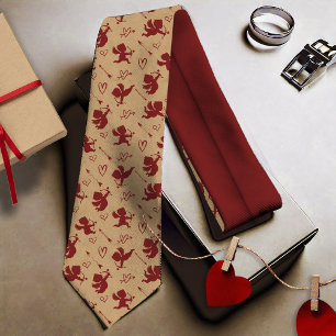 Cupids Arrows and Hearts ID630 Neck Tie