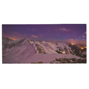 Cupid's Celestial View Wood Flash Drive