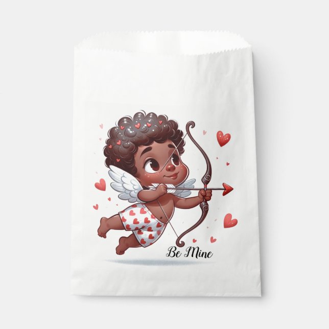 Cupid's Charm Customize Birthday Party   Favor Bag (Front)