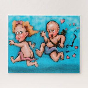 Cupid's Chase Jigsaw Puzzle