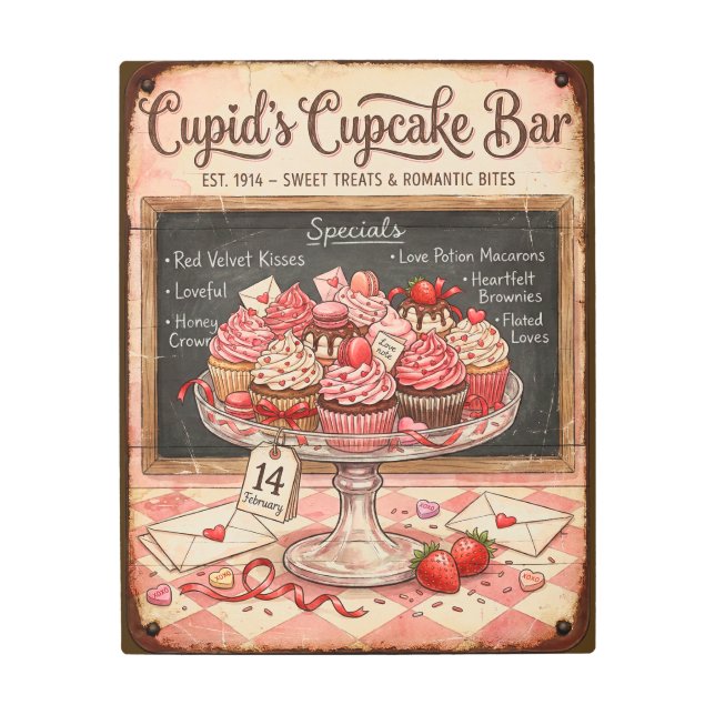 Cupid's Cupcake Bar: Romantic Sweet Home Decor (Front)