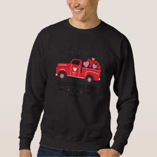 Cupid's Delivery Loaded With Love NICU Nurse Valen Sweatshirt