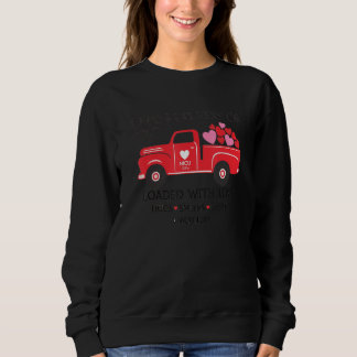 Cupid's Delivery Loaded With Love NICU Nurse Valen Sweatshirt