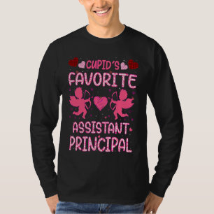Cupid's Favorite Assistant Principal Valentine 202 T-Shirt