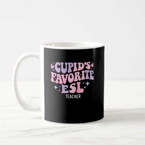 Cupids Favorite English ESL Teacher Valentines Gro Coffee Mug