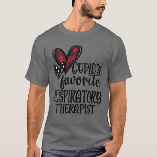 Cupid's Favorite Respiratory Therapist - RT Valent T-Shirt