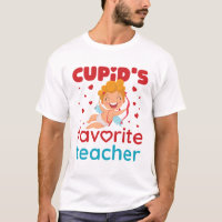 Cupid's Favorite Teacher Cute Valentine's Day