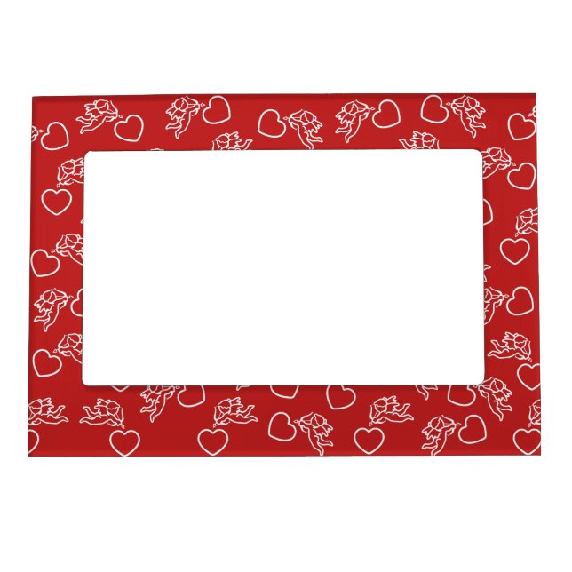 Cupids & Hearts custom color picture frame (Front)